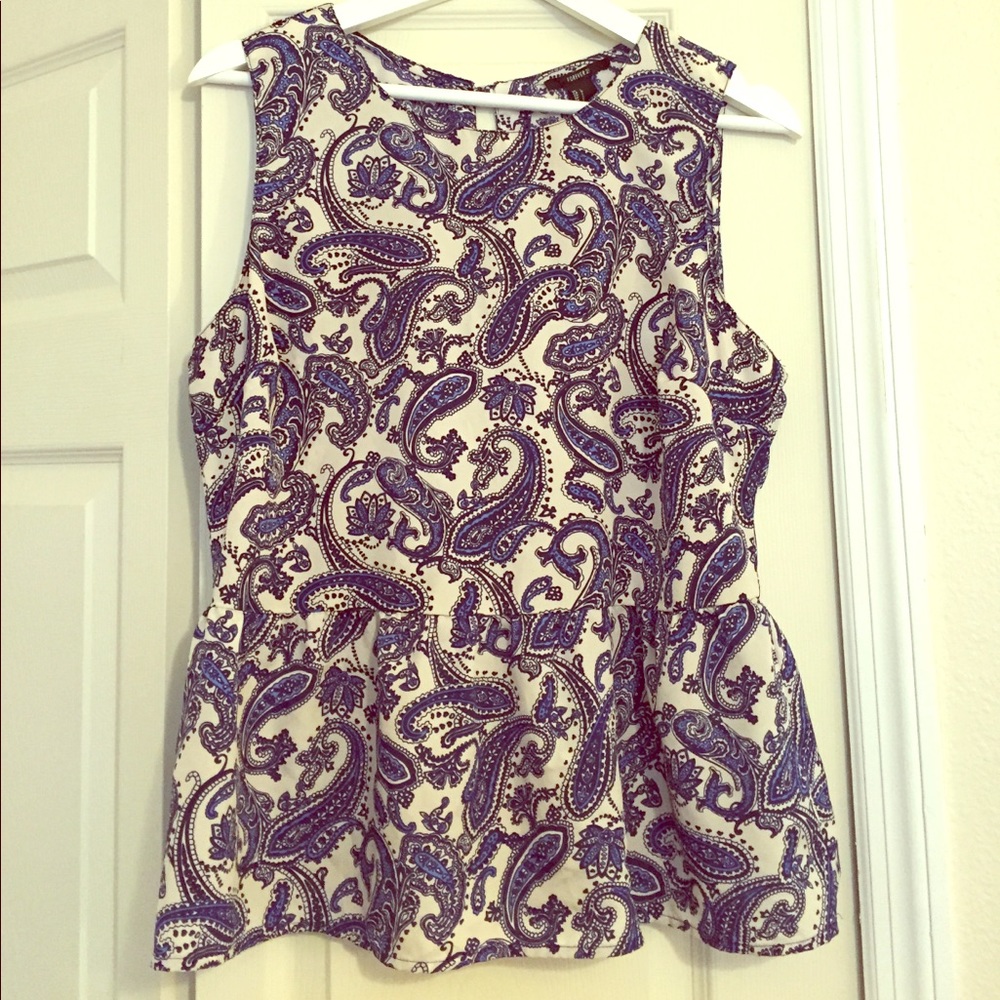 *SOLD*Peplum blouse