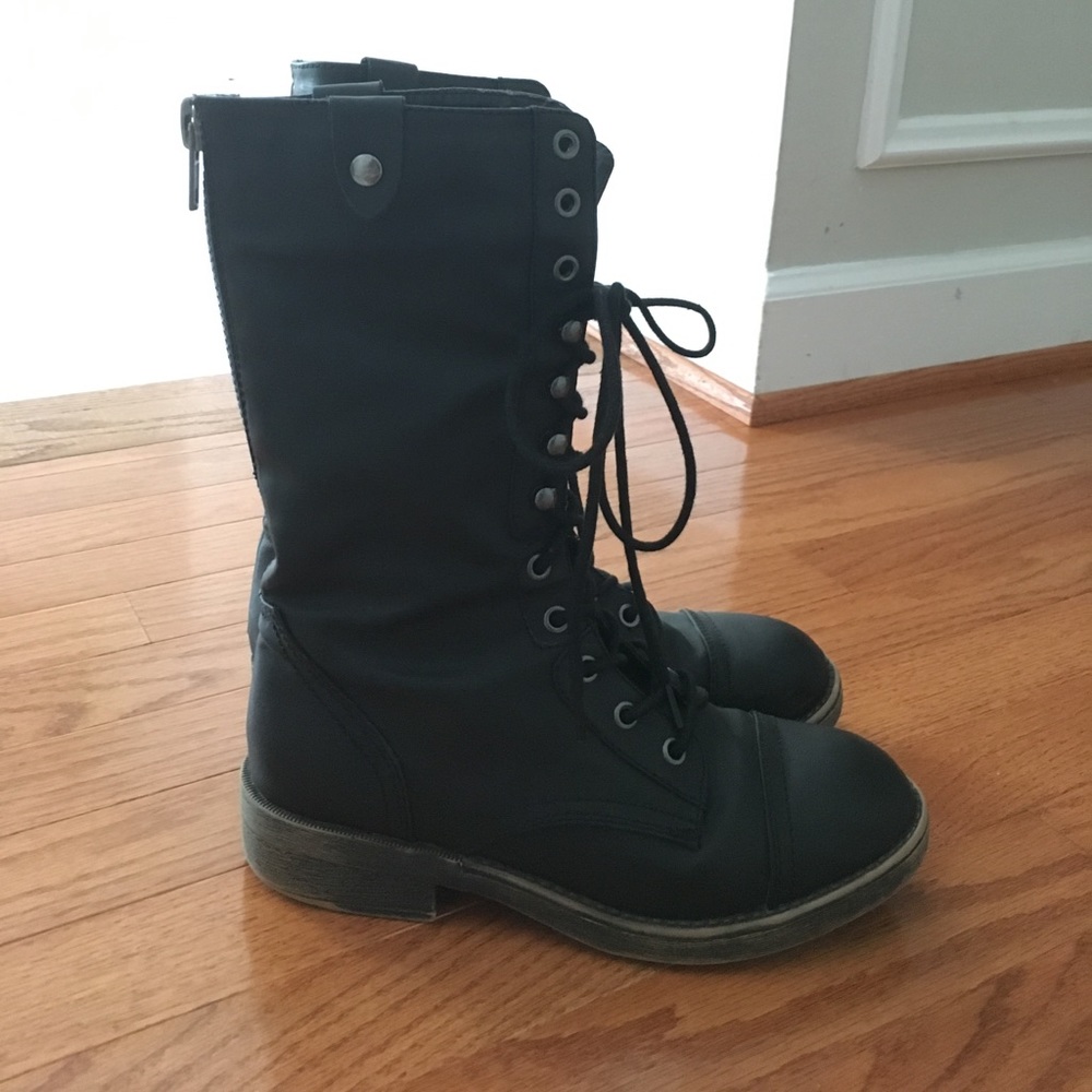Madden Girl Combat boots