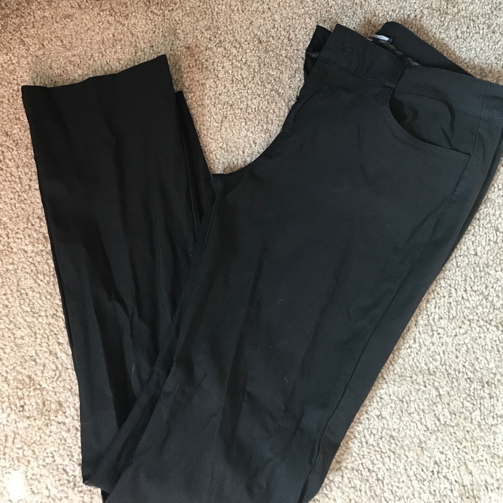 Straight leg pants