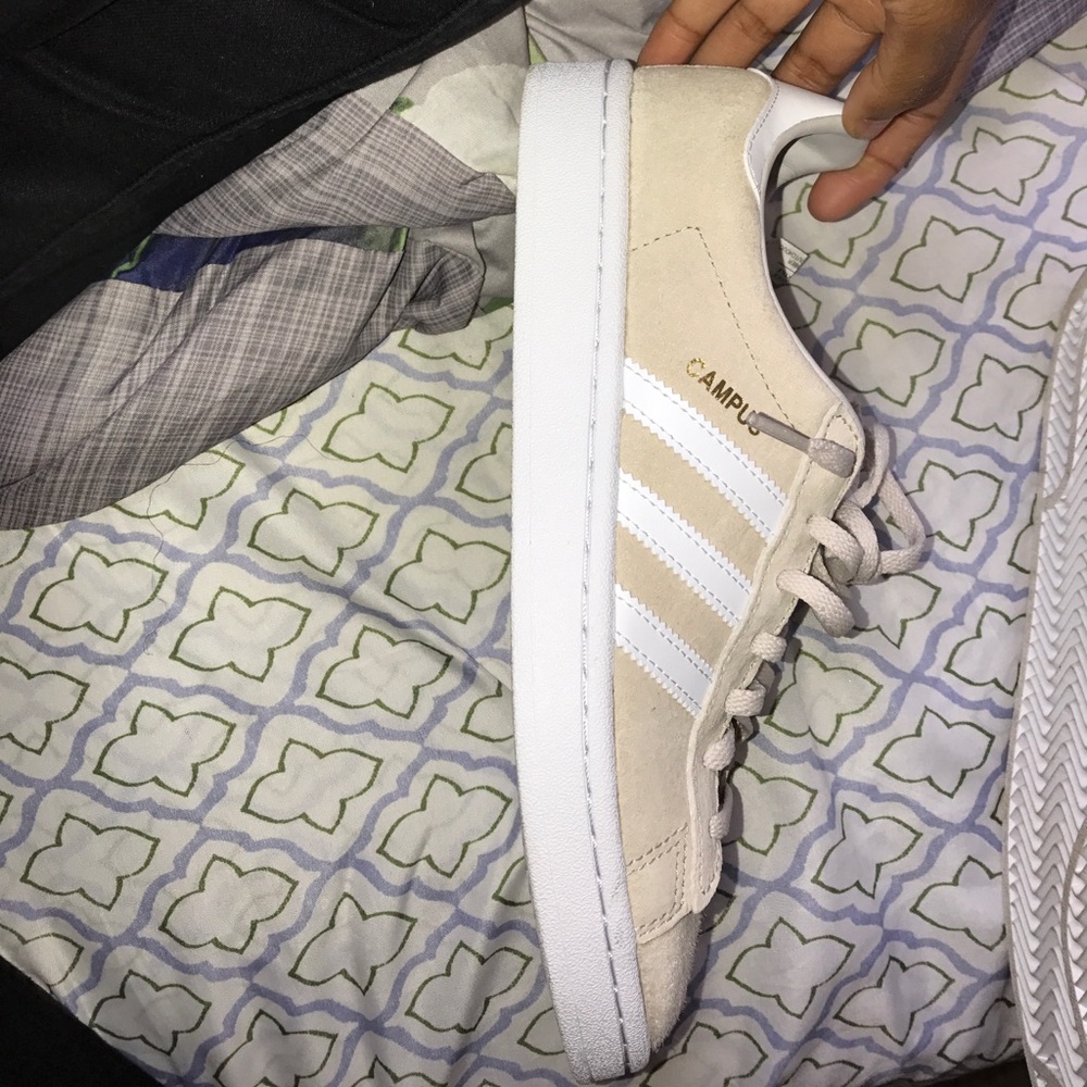 Adidas Campus Tan.