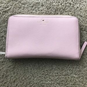 Pink Kate spade wallet