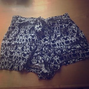 Flowy shorts.