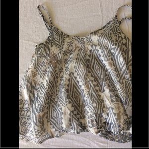 Billabong spaghetti strap print top.
