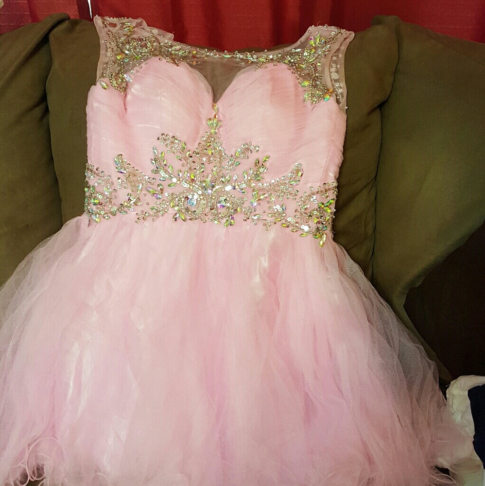 Pink dress