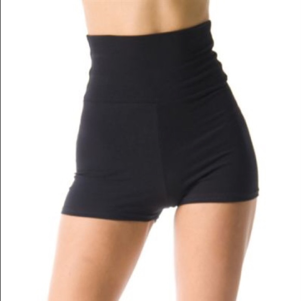 AMERICAN APPAREL Cotton Spandex High rise shorts