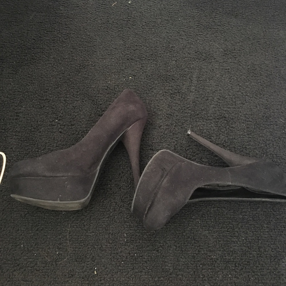 Black heels