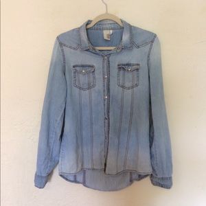 Francesca's Chambray Shirt
