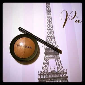 NIP Sephora bundle of bronzer and eye pencil 👁