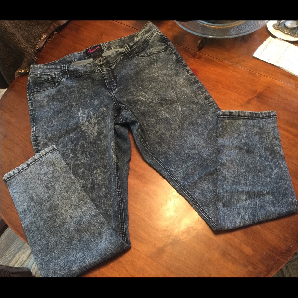 Super Stretch Acid Wash Jegging 👖 PLUS SIZE