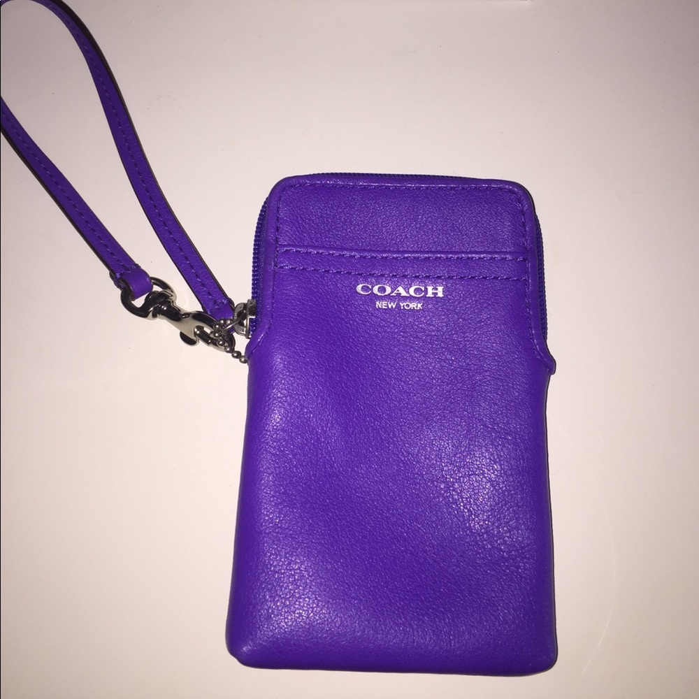 Coach wristlet