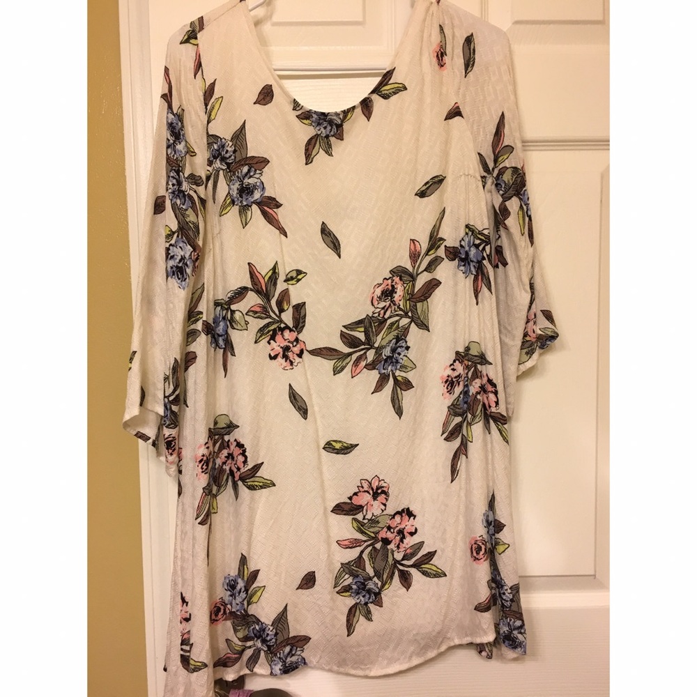 Floral shift dress!