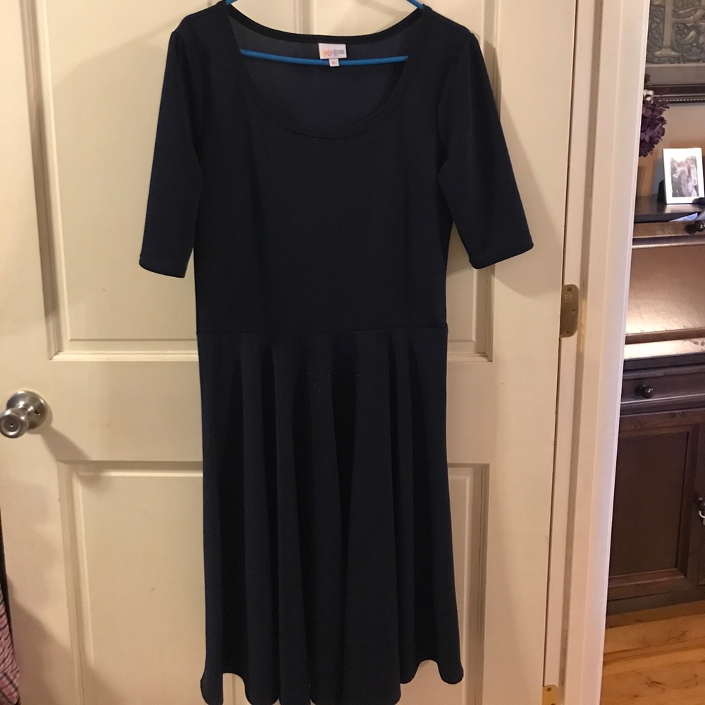 Navy Nicole Dress