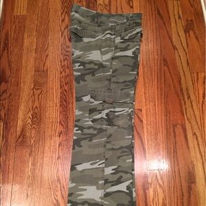 Camo cargo pants