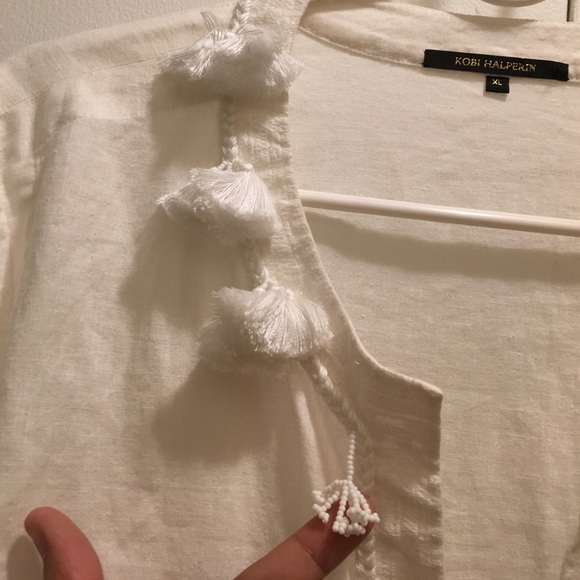 KOBI HALPERIN Lizzette Tassel Tunic - Picture 7 of 7