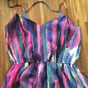 Lulu's Beautiful, multicolored maxi dress