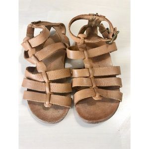 Zara girls leather sandal