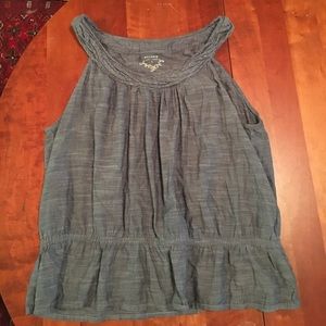 Sonoma XL Sleeveless Chambray Shirt