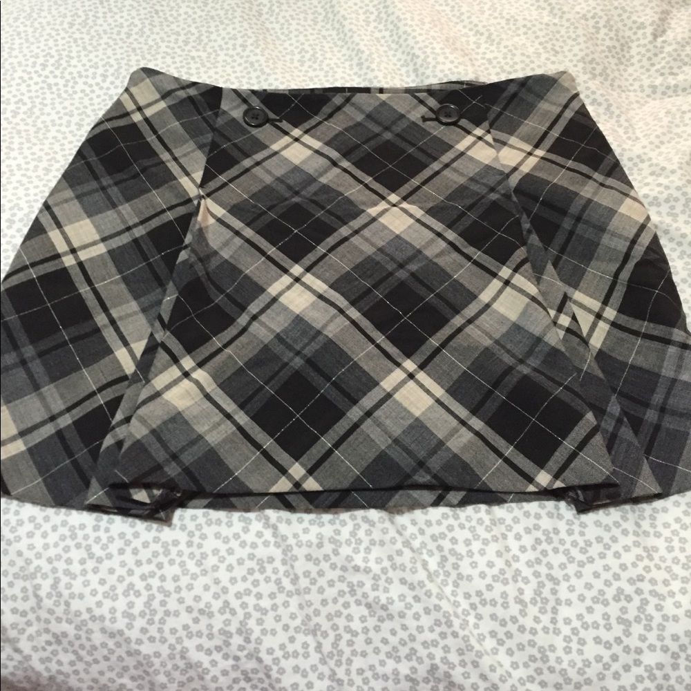 Plaid skirt