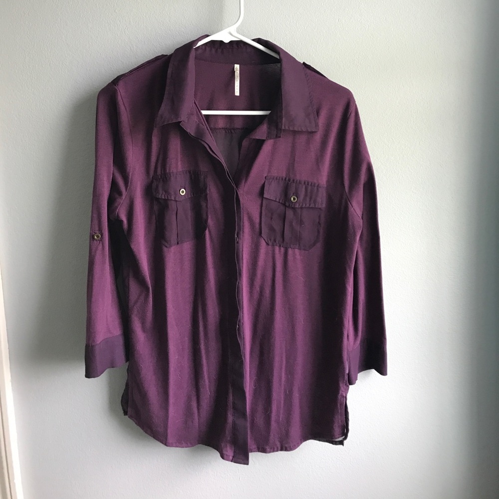 Soft Purple Blouse