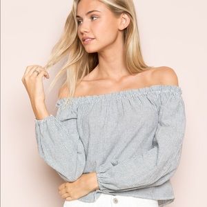 Brandy Melville Off The Shoulder Top