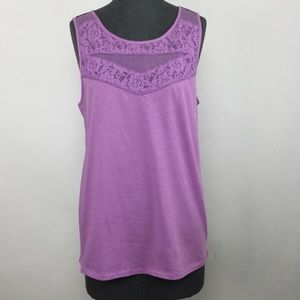 J. Crew purple tank