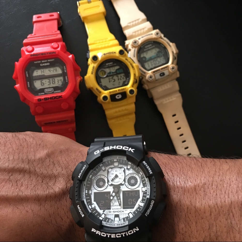 G-Shock watches