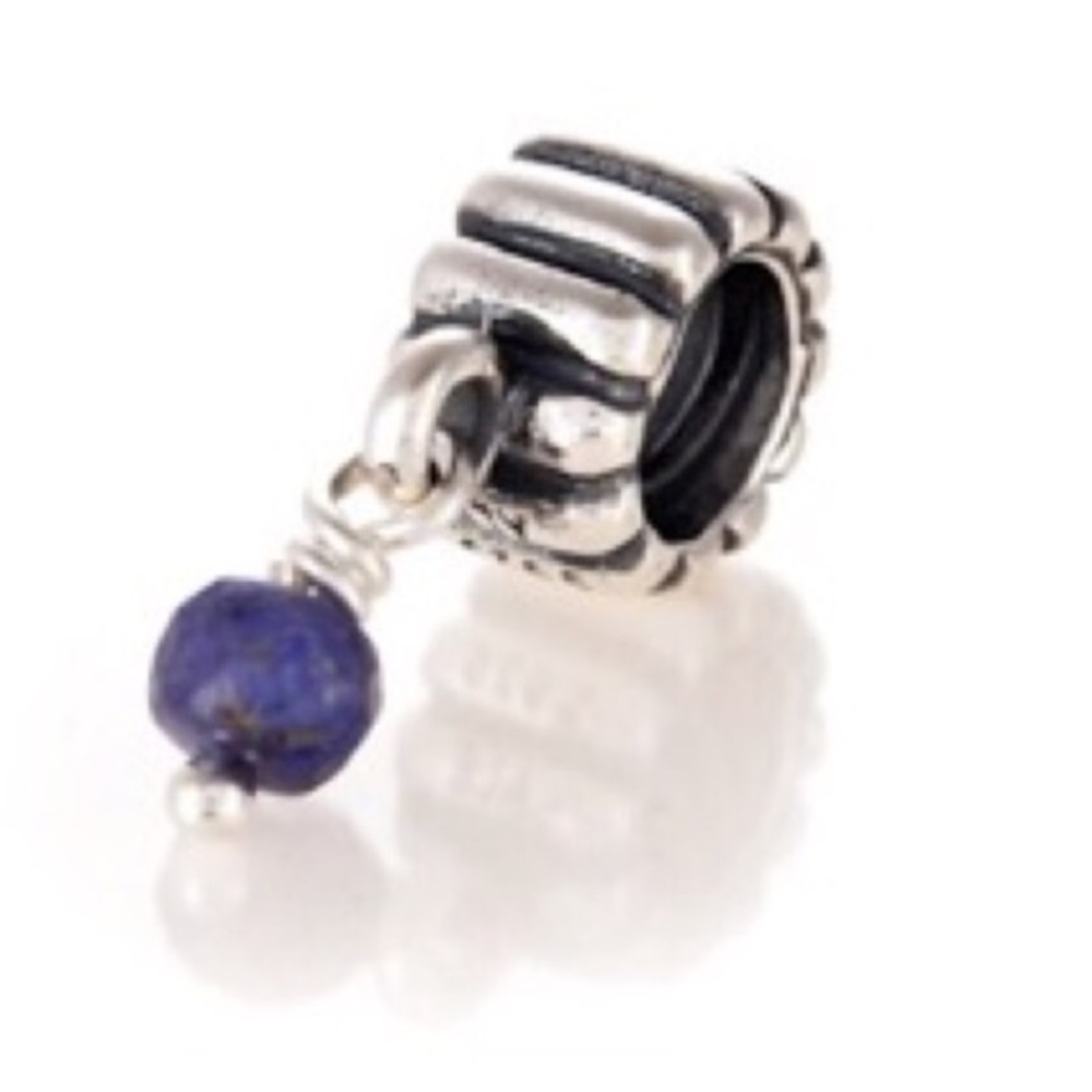 Pandora Silver & Sapphire Charm