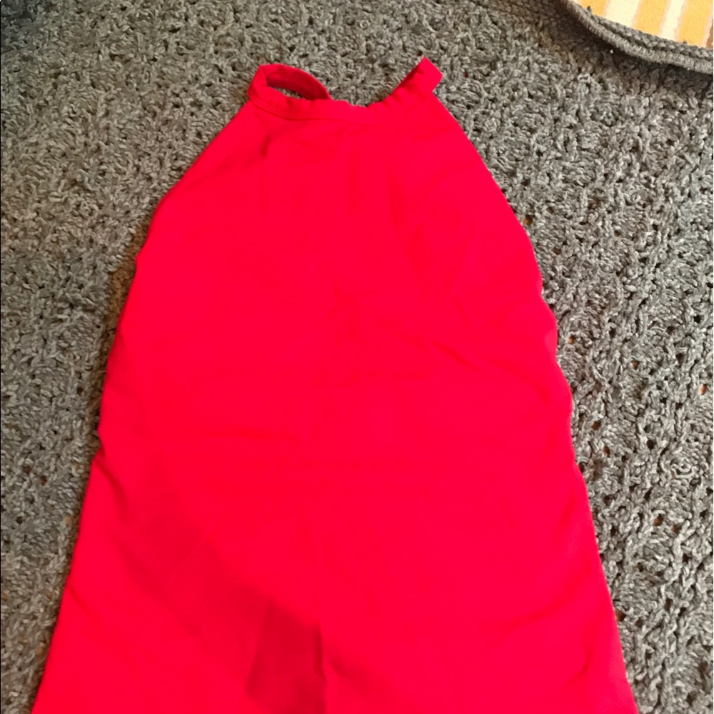Kira Grace Red workout top. Never worn.