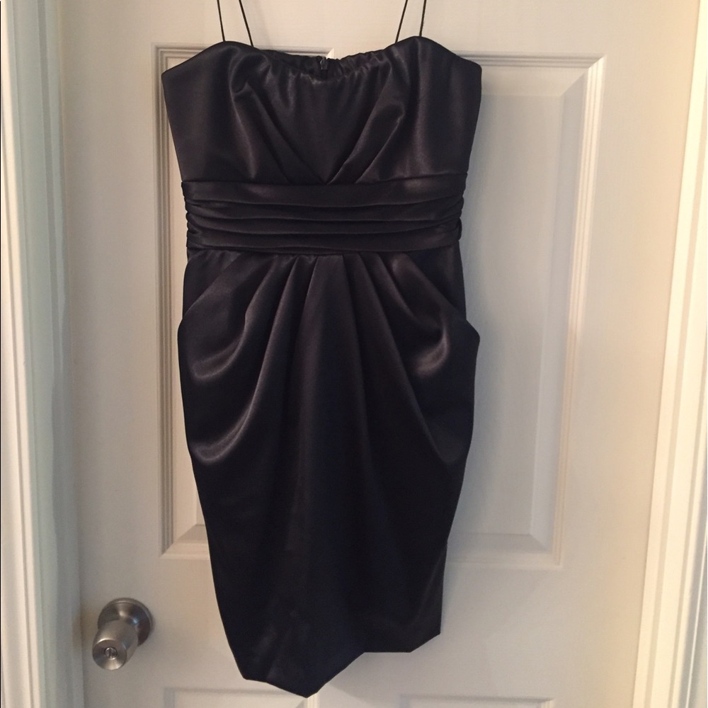 Black cocktail dress