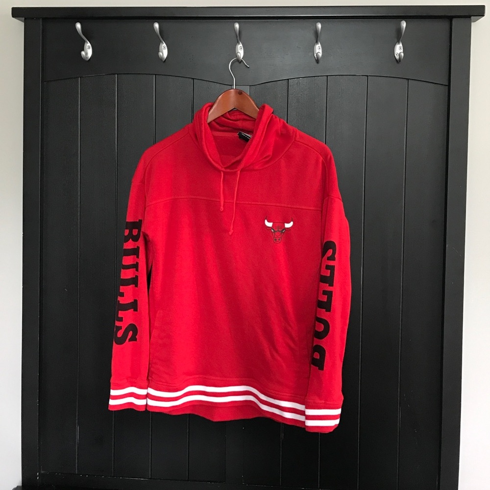 Bulls Cowl Neck Sweatshirt