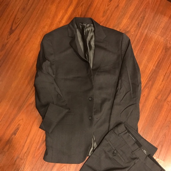 Banana Republic Charcoal Suit