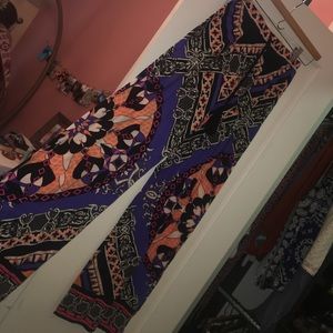 Bohemian Funky Flowy Pants