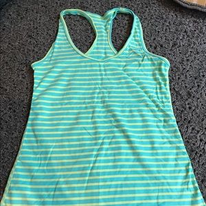 Glyder racer back workout top.