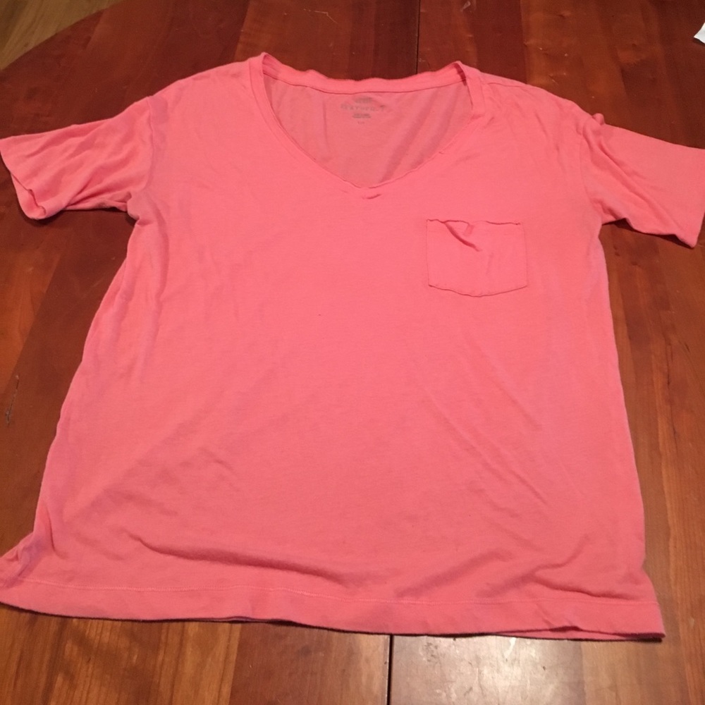 Aerie Feather T V-neck with pocket