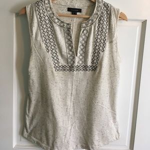 V neck tank top