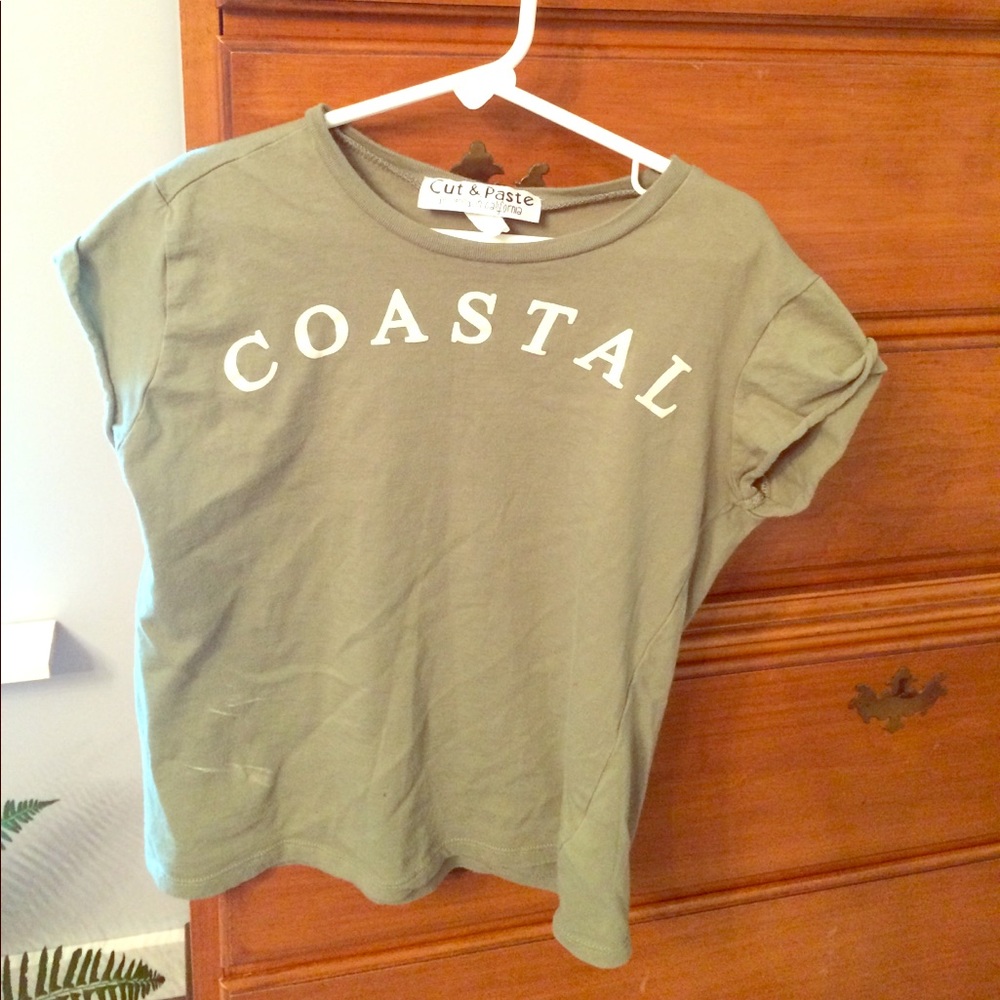 Cropped tee
