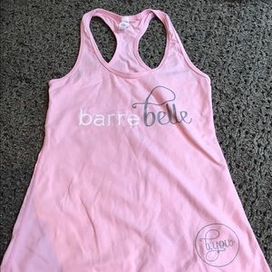 "Barre belle" tank top. Tank by glyder.