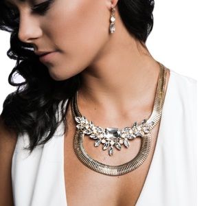 Crystal Chainlink Necklace