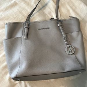 MK grey tote