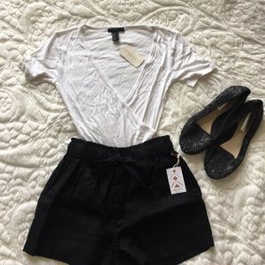 White forever 21 Bodysuit!