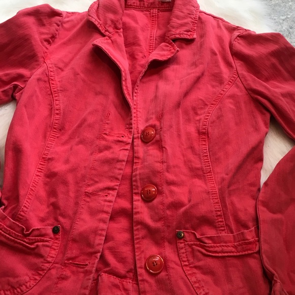 Distressed denim jacket - Picture 3 of 6