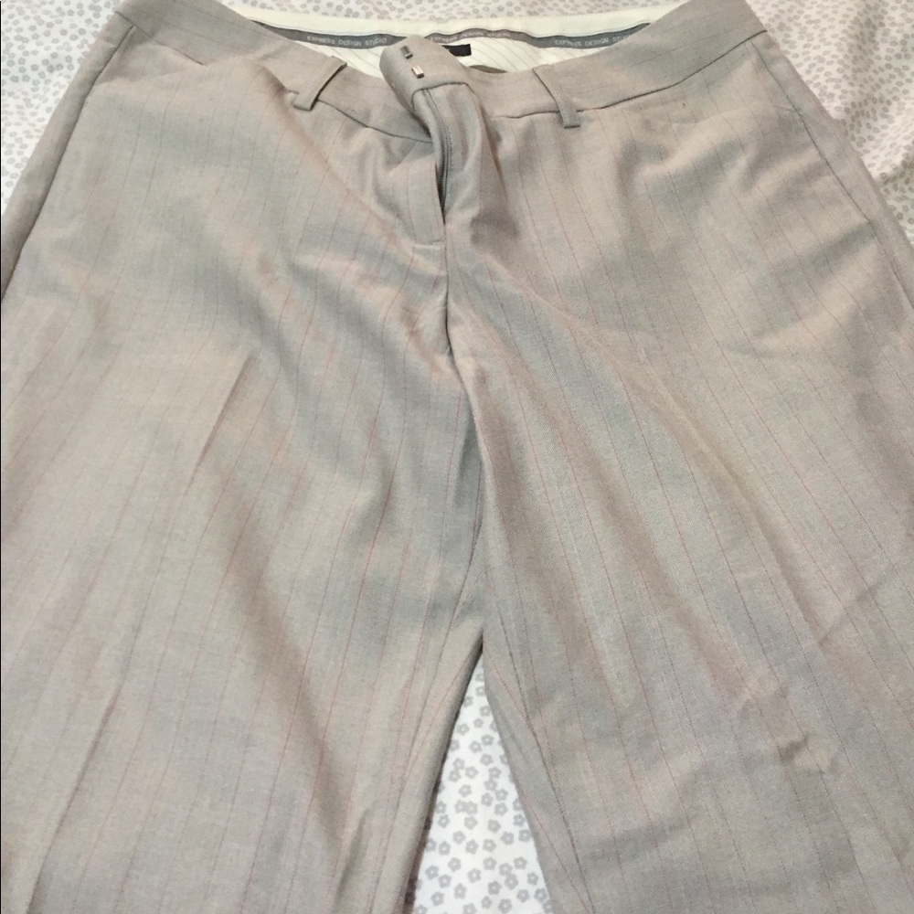 Grey express slacks