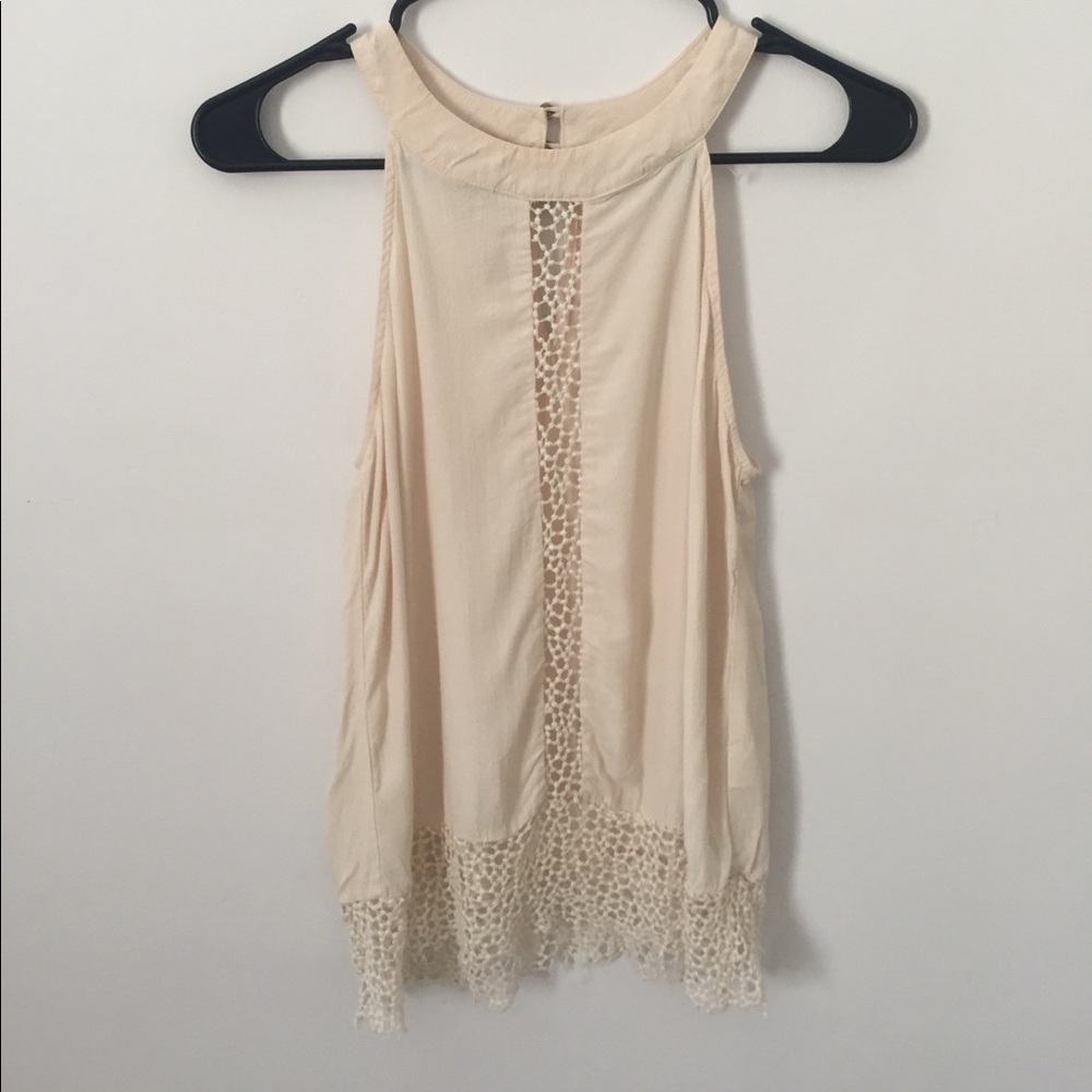 NWOT Cream Monteau top!