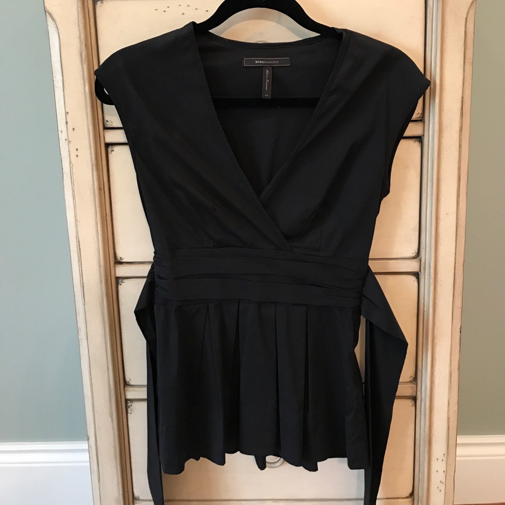 BCBG Tie Blouse