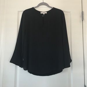 ✨PRICE DROP! ✨LOFT Mixed Media Blouse