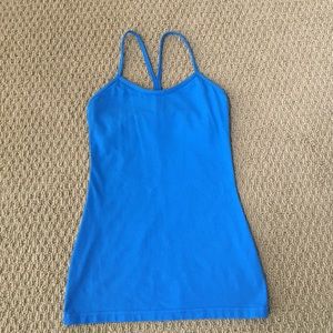 Lululemon royal blue top.