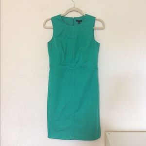 Ann Taylor Kelly Green Dress