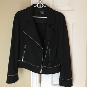 Black Moto style jacket