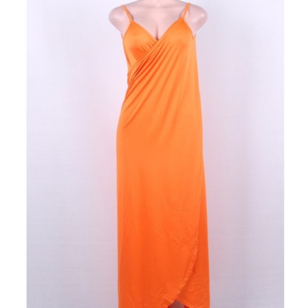 LAST 1❗️FINAL ⬇️Multi-Way Neon Orange Cover Up - Picture 6 of 7
