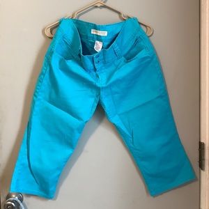 Capri blue capris.